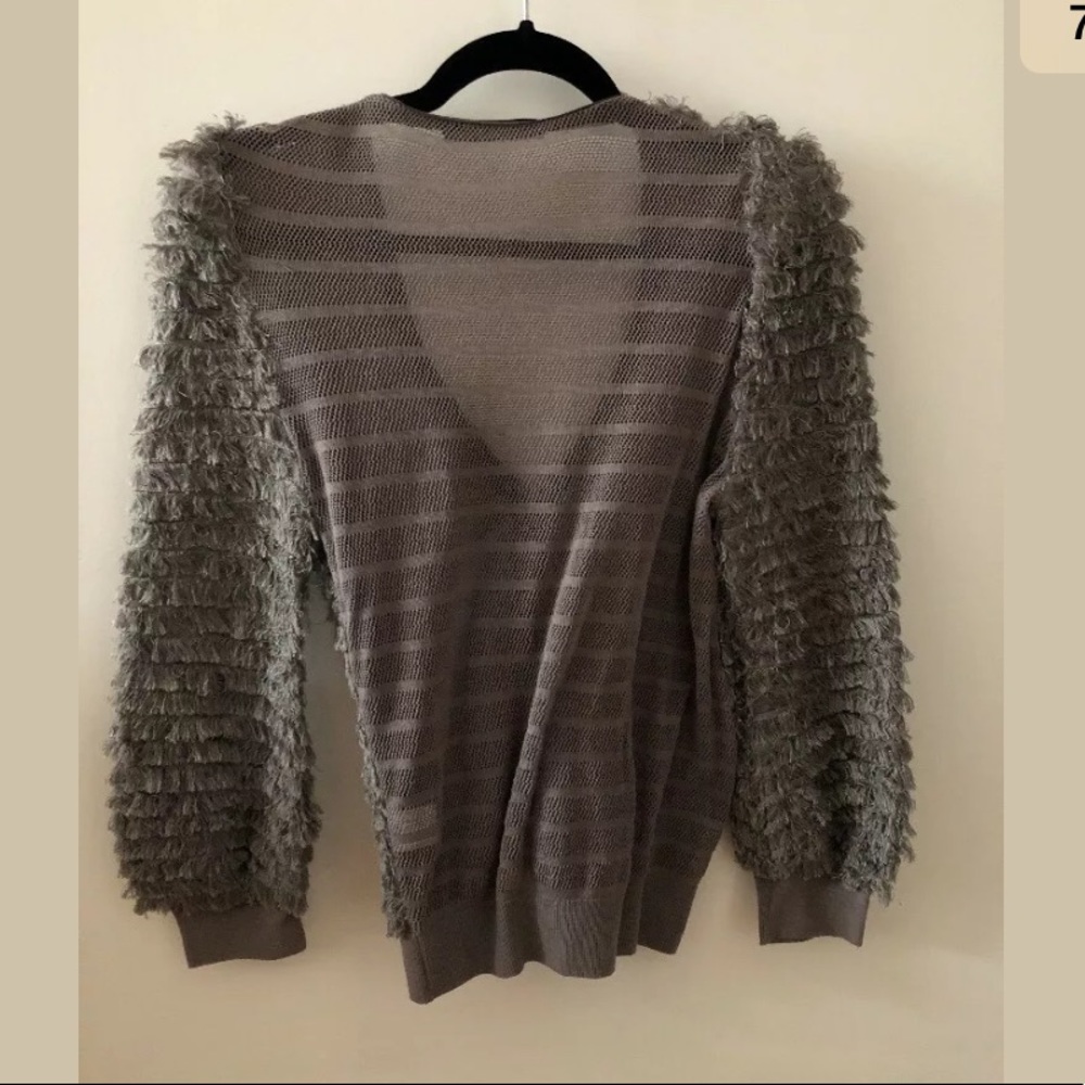 Micro Giovannini Fringed Jacket Sz IT 40 - Picture 6 of 8